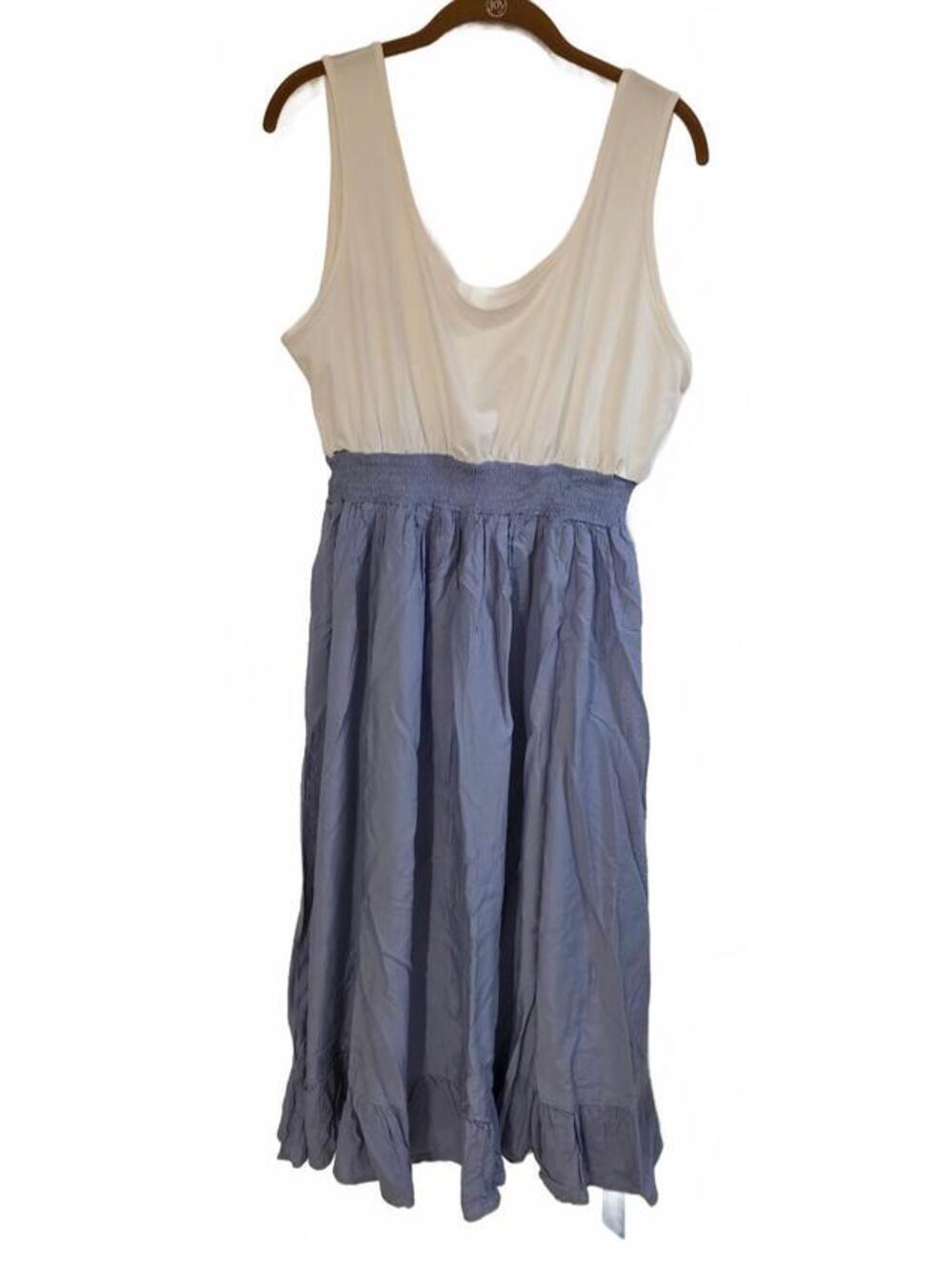 CUPSHE Women's XL Two-Tone Maxi Dress